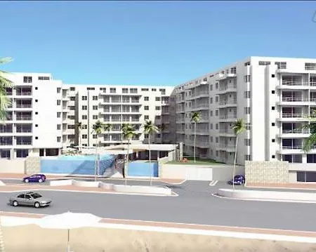 Beautiful Ocean Front Apartamento Cartagena